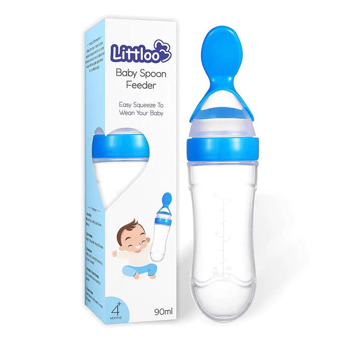 Littloo Littloo Littloo Baby Spoon Feeder (Silicone) Littloo Littloo Littloo Baby Spoon Feeder (Silicone)